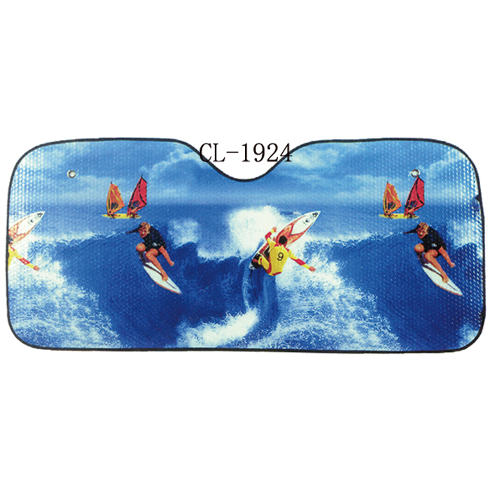 Ocean Printing Front Sunshade